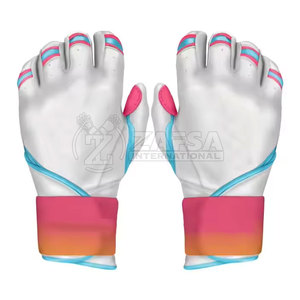 Gants de baseball en cuir PU souple haute performance pour la frappe pour les commandes en gros - Product Image 4