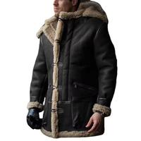 Manteau long en cuir de haute qualité avec logo personnalisé design Vêtements de mode Manteau long en cuir pour hommes