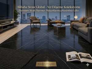 หินอ่อน Cem Marble CEM-P-43 หินออนิกซ์สีดำบริสุทธิ์ แผ่นหินขัดเงา ตัดตามขนาด สำหรับตกแต่งพื้น/ผนังภายนอก/ภายใน หินธรรมชาติ - Product Image 4