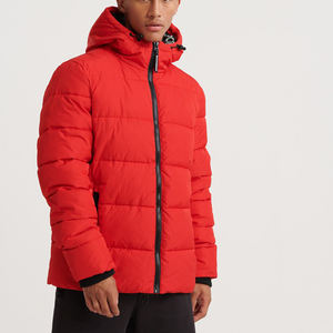 Wholesale Custom <b>Men's</b> Fashion Puffer Jacket 2025 Winter High Quality Padded <b>Hooded</b> <b>Men</b> Winter Jacket <b>Coats</b> - Product Image 6