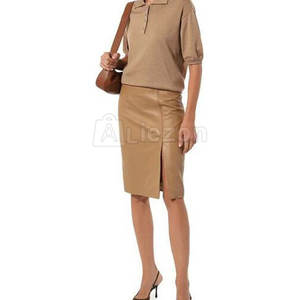 Jupe Slim Femme Taille Haute Design Crayon Jupe Slim Femme pour Bureau et Vêtements Décontractés En Stock - Product Image 2