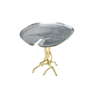 Handmade Aluminium 2 <b>Tier</b> <b>Cake</b> <b>Stand</b> With Greatest Quality Gold Color Fruits Snacks <b>Stand</b> At Best Price - Product Image 6