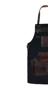 <b>Leather</b> Welder's <b>Apron</b> Custom Logo Adult Industrial BBQ Welding Tool Pockets Protective Fireproof Resistant High AAA-0006 - Product Image 3