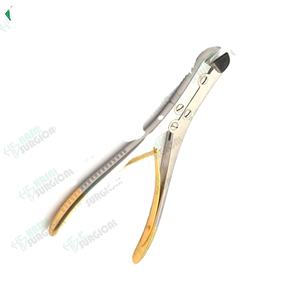 Pinzas para Cortar Huesos y Cortadores de Alambre Manuales, Instrumentos Quirúrgicos Ortopédicos de Acero Inoxidable Reutilizables - Product Image 1