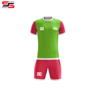 Maillot de football sport respirant en polyester imprimé personnalisé pour hommes Ensembles d'uniformes de football Maillot de football Kits de football Ensemble complet - Product Image 3