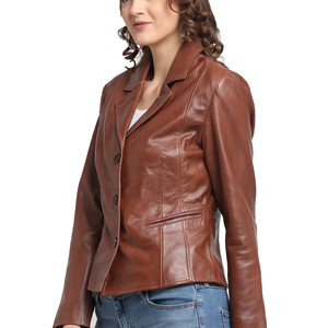 Chaqueta de cuero vegana suave para Moto, con detalles clásicos de motorista, con bolsillos y lateral Delgado, novedad - Product Image 3