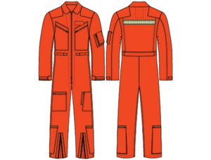 Logo personnalisé Matériau Nomex résistant au feu Combinaisons de travail Uniformes de pilote en coton Équipements de vol de protection Uniformes de compagnie aérienne - Product Image 4