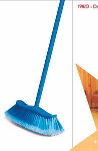 Produits de qualité supérieure Balai à plancher en plastique de 20 pouces Manche en plastique Durable Nettoyage Multi-usages Maison Bureau Hôtel Robuste - Product Image 3