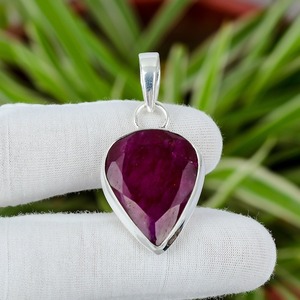 Pendentif en forme de crochet en argent sterling 925 avec cristaux et strass sertis clos, rhodié, tendance, idéal pour les filles, cadeau d'anniversaire - Product Image 3