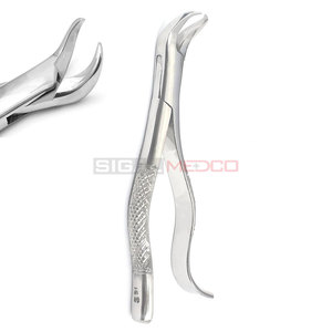 Forceps d'extraction de dents dentaires en acier inoxydable #16S Instrument d'extraction de chirurgie buccale de qualité supérieure dentistes professionnels - Product Image 5
