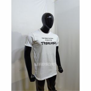 เสื้อยืดโพลีเอสเตอร์/คอตตอน ยูนิเซ็กซ์ พิมพ์ลาย DTG โลโก้สั่งทำได้ ขายส่ง เสื้อยืดผู้ชาย ทรงปกติ ผ้าเนื้อนุ่ม 260 กรัม ผ้าถักเนื้อแน่น - Product Image 1