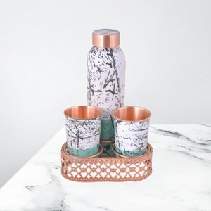 Botella de Cobre Puro Ideal para Regalos en Festividades, Ofrece una Experiencia de Hidratación Diaria Elegante, Duradera y Saludable - Product Image 5