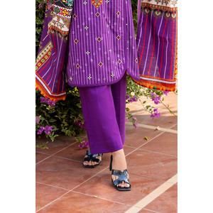Conjunto de traje Khaddar estampado de 3 piezas para mujer SD-52234 - Product Image 2