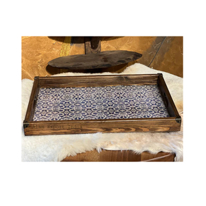 Top vendeur mangue en bois servant plateau en bois naturel plateau collations thé plateau à boire maison décoration de table Tables de mariage - Product Image 5