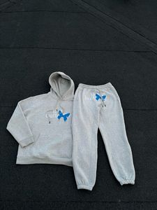 Conjunto Deportivo Unisex de Alta Calidad, 100% Algodón, Sudadera con Capucha Transpirable, Diseño 2 en 1 con Logotipo Personalizado y Estampado Sólido - Product Image 2