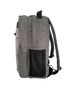 Sac à dos en polyester bicolore imperméable de haute qualité avec fermeture à glissière Design moderne durable pour les voyages du fournisseur du Vietnam - Product Image 4
