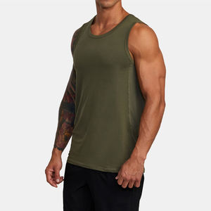 Meilleure qualité hommes Gym débardeur personnalisable Logo personnalisé respirant coton matériel solide tricoté à capuche Sport écran - Product Image 2