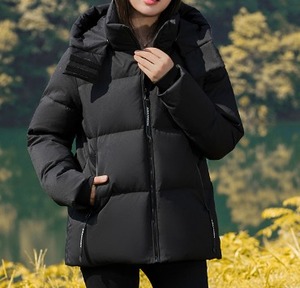<b>Men's</b> Puffer <b>Jacket</b> Winter <b>Pullover</b> <b>Jacket</b> With Print Pattern Unisex For <b>Men</b> And Women - Product Image 3