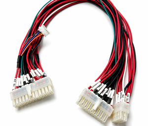Câble de raccordement pour appareils électroménagers, faisceau de câbles à double rangée avec connecteur pour carte de commande, pompe à chaleur, équipement CVC, alimentation et signal, personnalisé OEM - Product Image 2