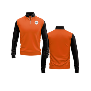 Custom <b>Quarter</b> <b>Zip</b> Training Top Men <b>Women</b> Youth Sportswear Quick Dry Team Pullover - Product Image 4