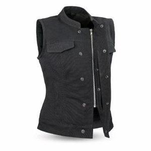 Gilet en toile LADIES LUDLOW noir - Product Image 2