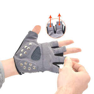 Gants de cyclisme en cuir respirant unisexe, vente en gros, vente en gros - Product Image 4
