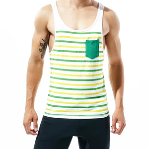 Oem Men Summer Cotton <b>Vest</b> Tank Top Gym Clothing Bodybuilding Men Tank Top Own Logo Design Tank Top For Sale - Product Image 3