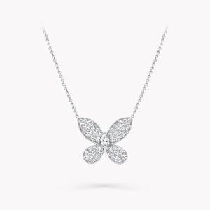 Conjunto de joyería fina para mujer, collar con colgante de mariposa de Plata de Ley 925 con diamante de moissanita de corte Marquesa, regalos de bodas elegantes - Product Image 4