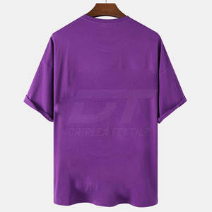 Nuevo diseño de ropa de verano de ajuste suelto impreso 100% algodón camisetas de manga corta último diseño camisetas para hombres - Product Image 2