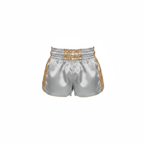 Shorts de Muay Thai professionnels pour hommes et femmes, tissu satiné léger, vêtements de combat de haute qualité, shorts de Muay Thai - Product Image 5