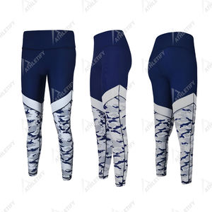 Leggings de yoga avec taille haute confortable Stretch Fit pour Fitness Gym Running et Yoga Pantalon de sport élégant pour les femmes - Product Image 1