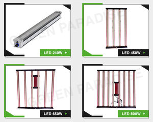 Green Paradise SMG SL GP240W 240W Espectro completo LED Grow Light Cuerpo de lámpara de aluminio Clasificación IP66 Diseño de larga vida útil - Product Image 5