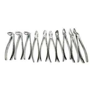 Juego de 10 Pinzas de Ortodoncia Manuales para Adultos de Uso Profesional, Fórceps para Extracción Dental, Kit de Instrumentos Quirúrgicos Dentales - Product Image 6