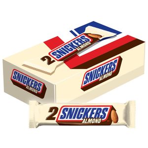 SNICKERS Almond Sharing Size Chocolate <b>Candy</b> Bars 3.23-Ounce Bar 24-Count Box - Product Image 1