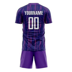 Nuevo diseño de uniforme de fútbol para hombre, conjunto de ropa deportiva para entrenamiento de equipos de fútbol, camiseta y pantalones cortos de Pakistán. - Product Image 2