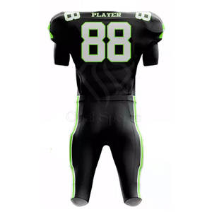 Service OEM Nouvelle conception de l'uniforme de football américain respirant à manches courtes à bas prix - Product Image 3