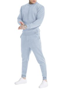 Vente flash : Survêtement en molleton de coton pour homme, décontracté, uni, personnalisable, écologique, anti-UV, coupe-vent, pour le sport - Product Image 3