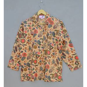 Recién llegado, ropa de dormir con estampado Floral de verano para mujer, Conjunto de pijama de algodón ligero suave en tallas 3XL 5XL para adultos - Product Image 3