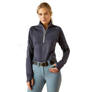 Chemises à fermeture éclair demi équestre personnalisées de haute qualité Sweatshirts d'équitation à manches longues avec un nouveau design unique - Product Image 1