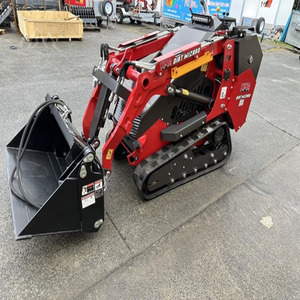 2026 Digger King Dirt Wizard Mini Track Loader 16HP Compact Mini Skid Steer Loader For Sale | stand on mini skid steer for sale - Product Image 1