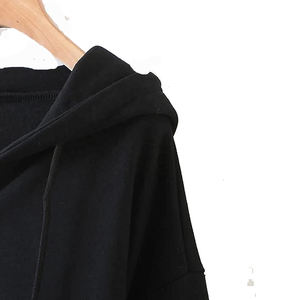 Sweat à capuche noir à fermeture éclair pour homme - Product Image 6