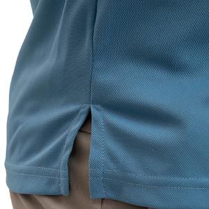 Polo de couleur unie avec logo personnalisé pour homme de grande taille, broderies personnalisées, golf, décontracté, en polyester uni vierge - Product Image 3