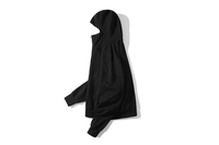 Nouvel an hiver brodé séchage rapide Streetwear col roulé visage masqué col haut col Vintage haute qualité lavage à l'acide hommes
