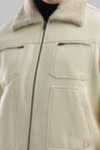 Oem Clothing Invierno Otoño Logotipo personalizado Chaqueta de invierno para hombre High Street Multi-Pocket Loose Zipper Casual Chaqueta de moda para hombre - Product Image 5