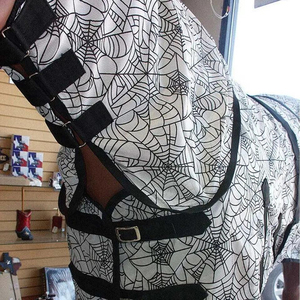 Großhandel Custom Logo New Modische Sublimation Pferde teppich Wasserdichte Fly Sheet Schnalle Premium Fit zum Reiten - Product Image 3
