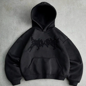 เสื้อสเวตเตอร์แบบสวมศีรษะมีฮู้ดคอสูงของผู้หญิงเสื้อสเวตเตอร์แขนยาวผ้าฟลีซให้ความอบอุ่นอบอุ่นเหมาะสำหรับเข้ายิมหรือแฟชั่นลำลองในฤดูหนาว - Product Image 1