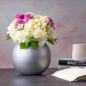 Cuivre fini fer fleur Vase nouveau Design décor de table pour les fêtes de mariage décor à la maison haute qualité Vase en métal - Product Image 2