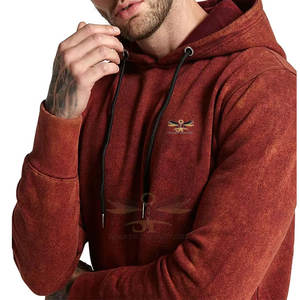 Vêtements de mode survêtements lavés à l'acide vêtements d'hiver survêtements lavés à l'acide survêtements de lavage à l'acide de couleur unie - Product Image 5