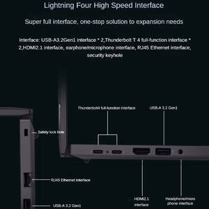 Ordinateur portable haute Performance L e n o v o Think Pad T14 I n t e l Core Ultra 5-255H 32GB 1TB Ordinateur Pc Engineer Ordinateur portable - Product Image 3