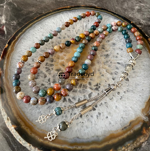 Elegante Tasbih de Resina, Cuentas de Oración Lisas, Regalo Moderno para la Devoción Espiritual Islámica por Tradebyd - Product Image 4